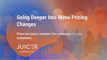 Going Deeper Into Menu Price Changes